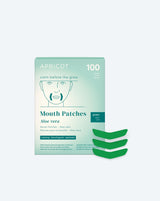 Mouth patches with aloe vera