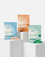 APRICOT Beauty-Set bestehend aus Hyaluron Zornesfalten Patches, Aloe vera Zornesfalten Patches und Niacinamid Zornesfalten Patches