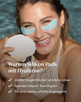 Augenpads mit Hyaluron "ocean eyes"