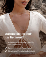 Décolleté Pad with hyaluronic acid