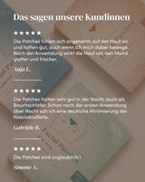 Mouth patches with hyaluron