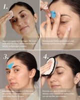 Frown lines patches with hyaluron - blue