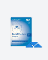 Frown lines patches with hyaluron - blue