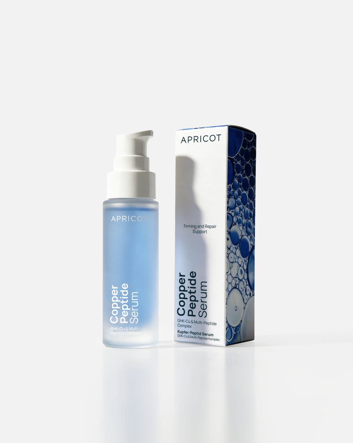 Copper peptide serum with GHK-Cu, peptide complex and hyaluronic acid