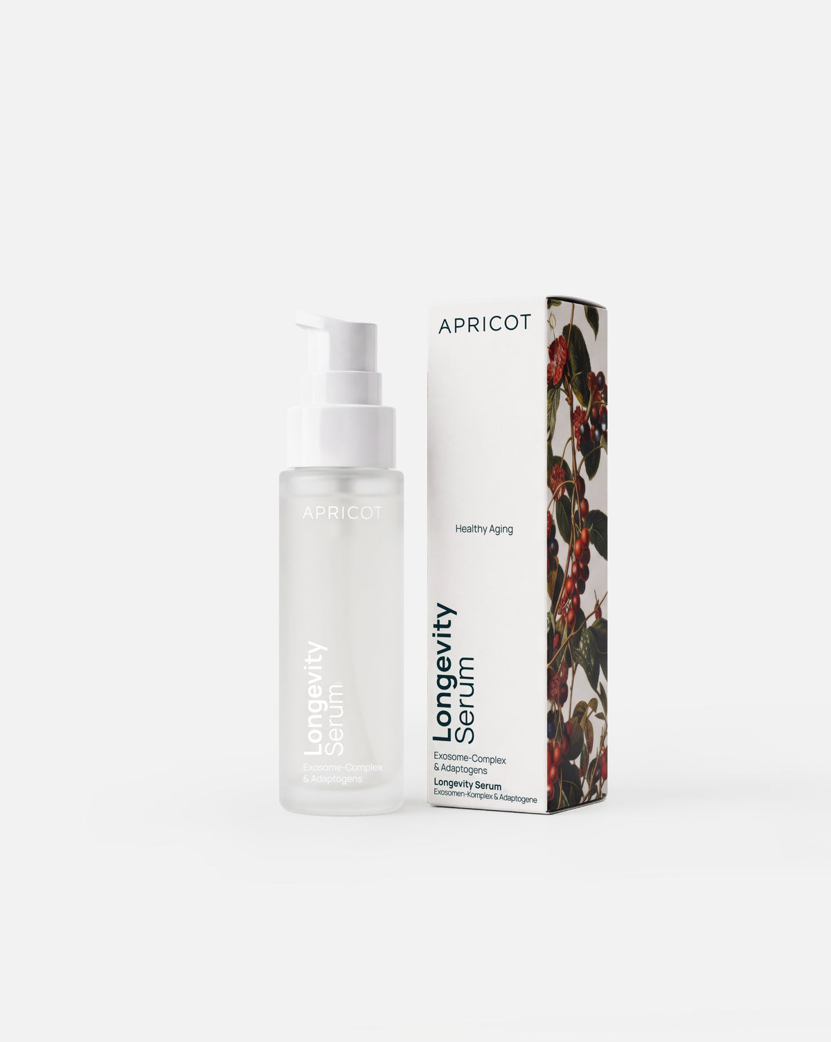 Exosome serum with goji exosomes and adaptogens – our longevity serum