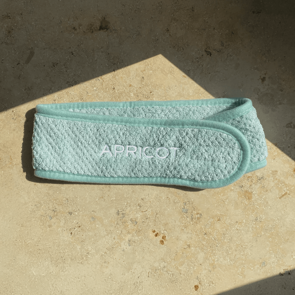 Apricot hair band - green