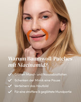 Mouth patches with niacinamide
