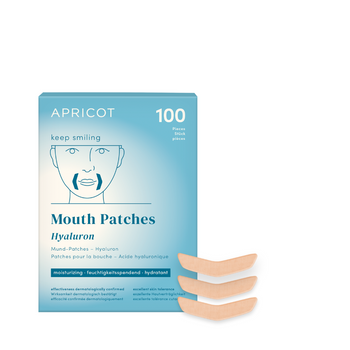 Mouth patches with hyaluron