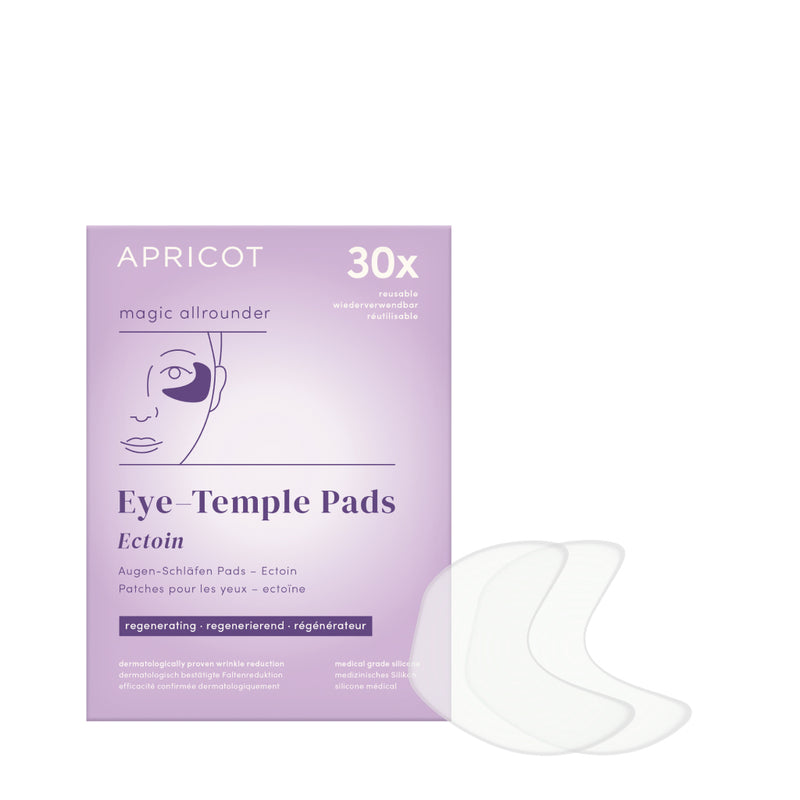 Eye temples pads with ectoin