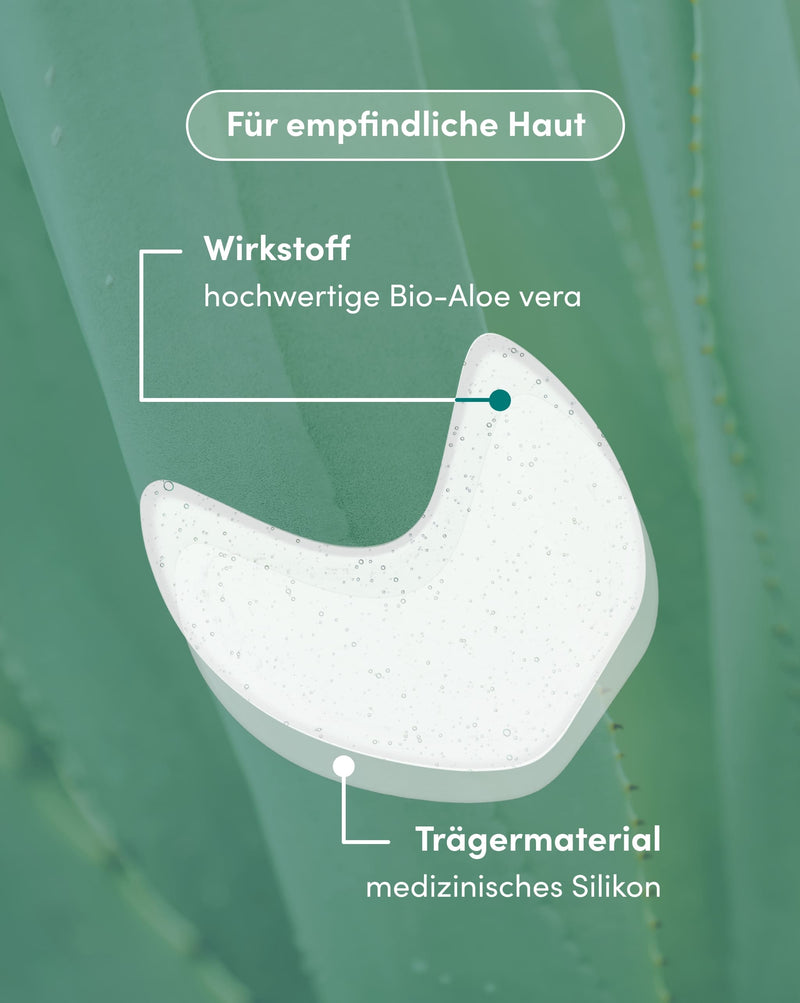 Eyes-Temple Pads with aloe vera
