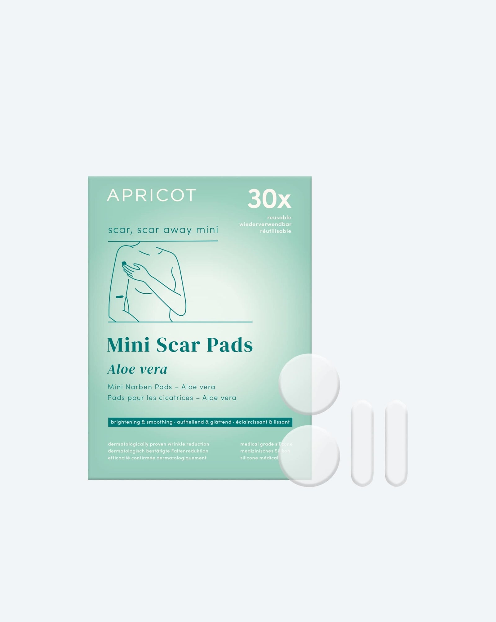 Scar Pads with aloe vera