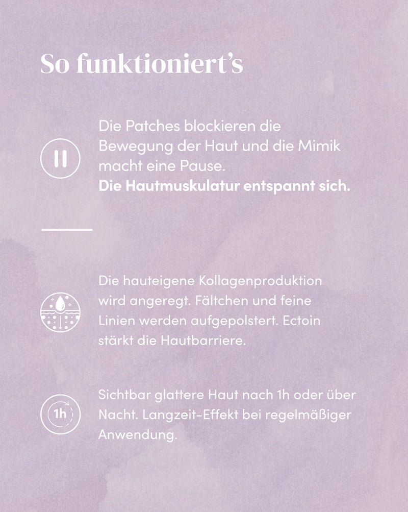 Mouth patches with ectoin
