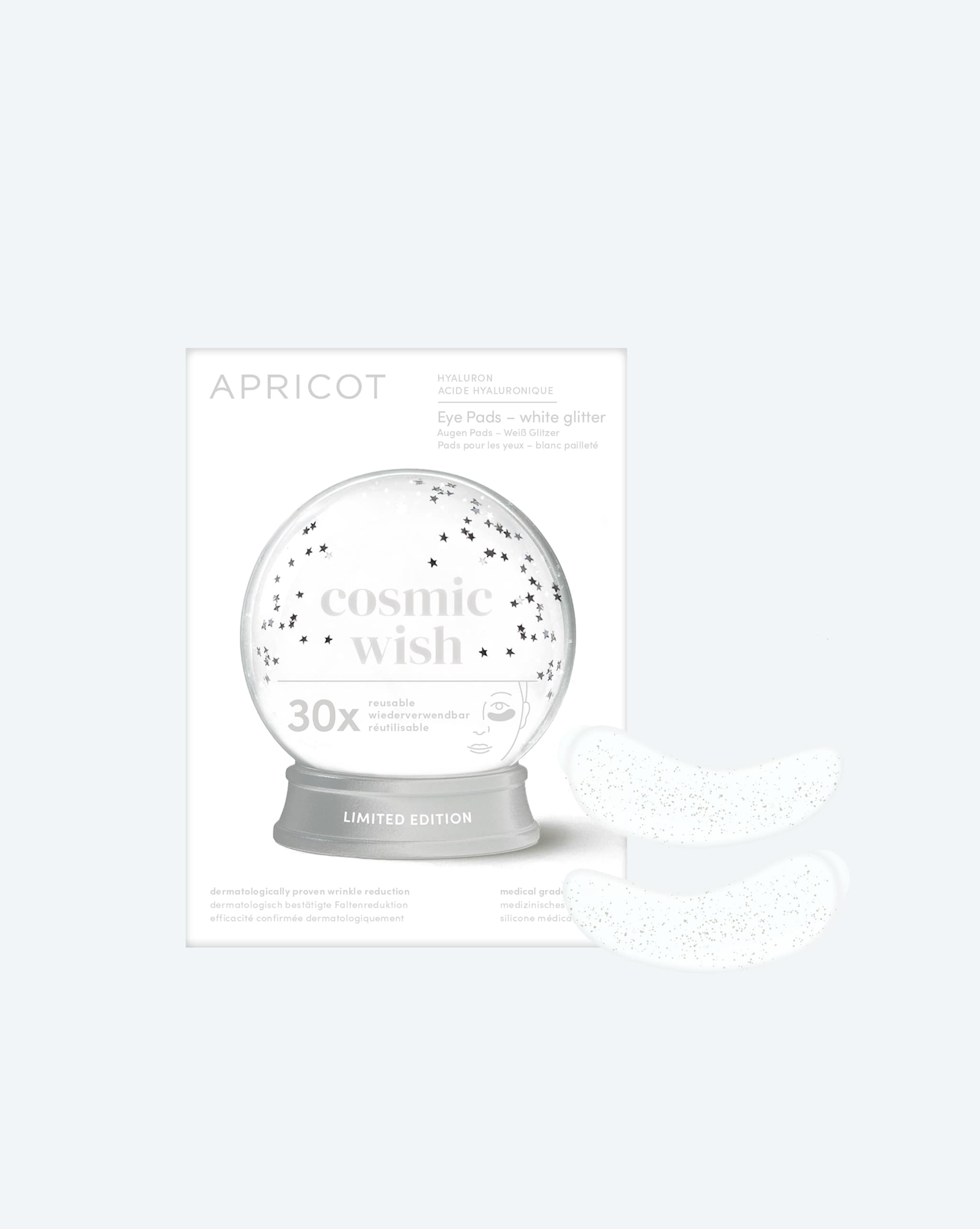 APRICOT Augenpads mit Hyaluron für die Augenpartie