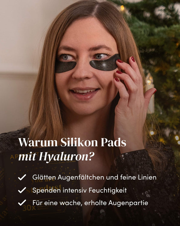 Glitter eyes Pads with hyaluronic acid