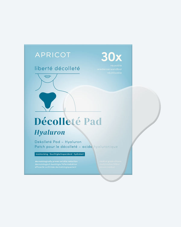 Décolleté Pad with hyaluronic acid