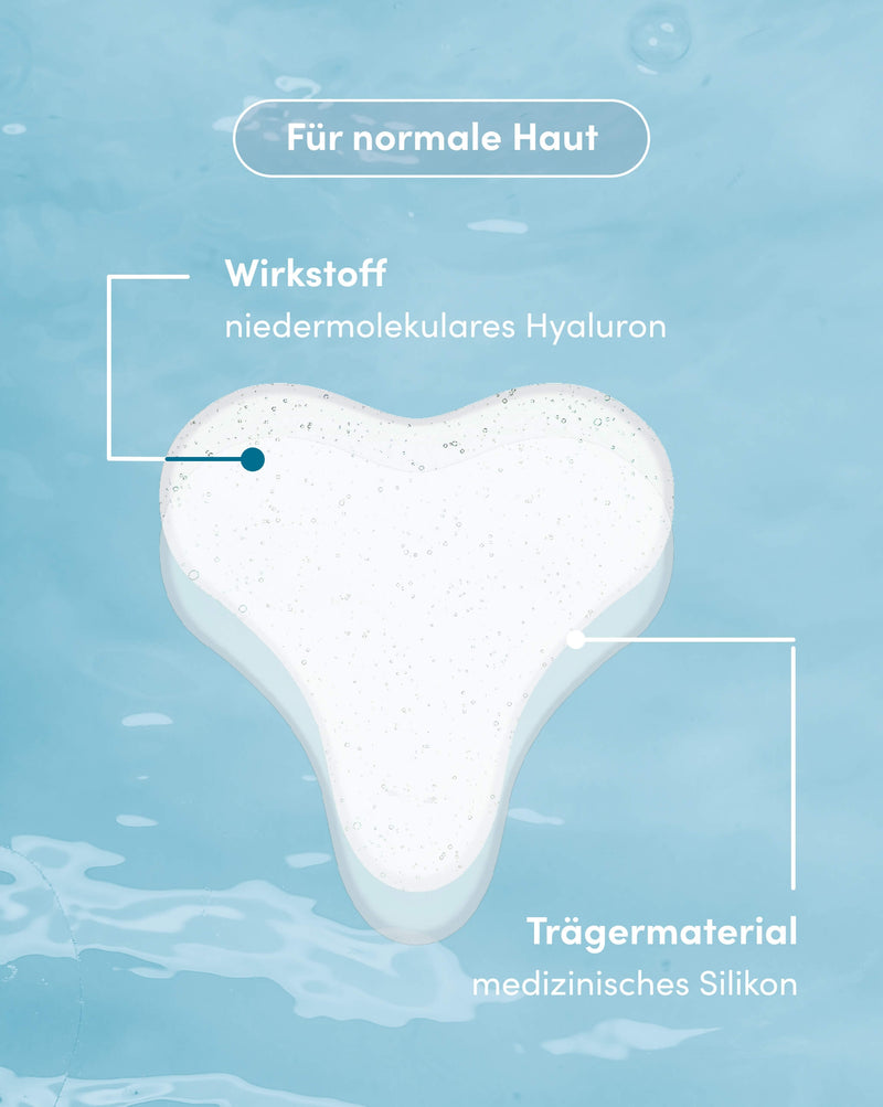 Décolleté Pad with hyaluronic acid