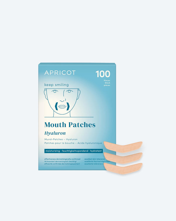 Mouth patches with hyaluron