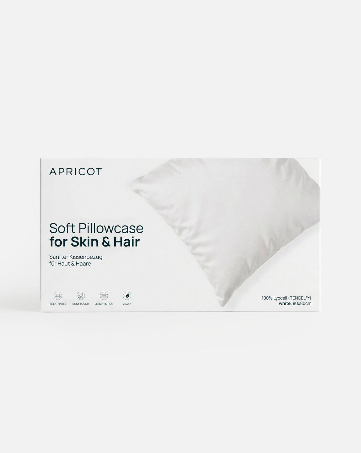 Gentle Lyocell pillowcase for skin & hair