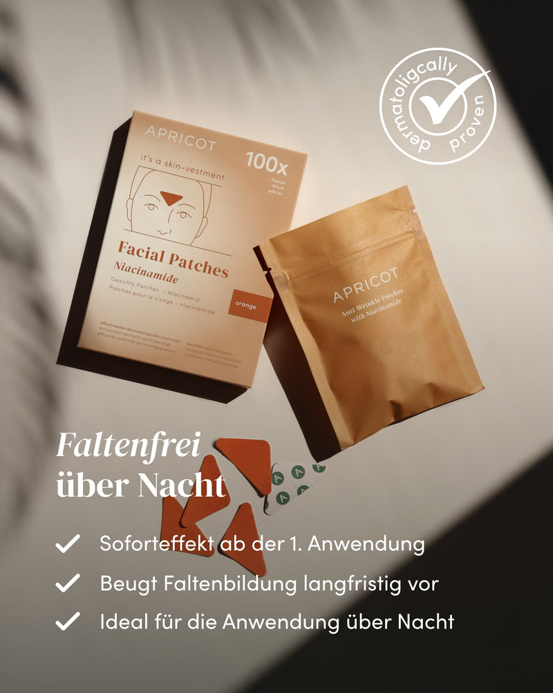 Frown lines patches with Niacinamide