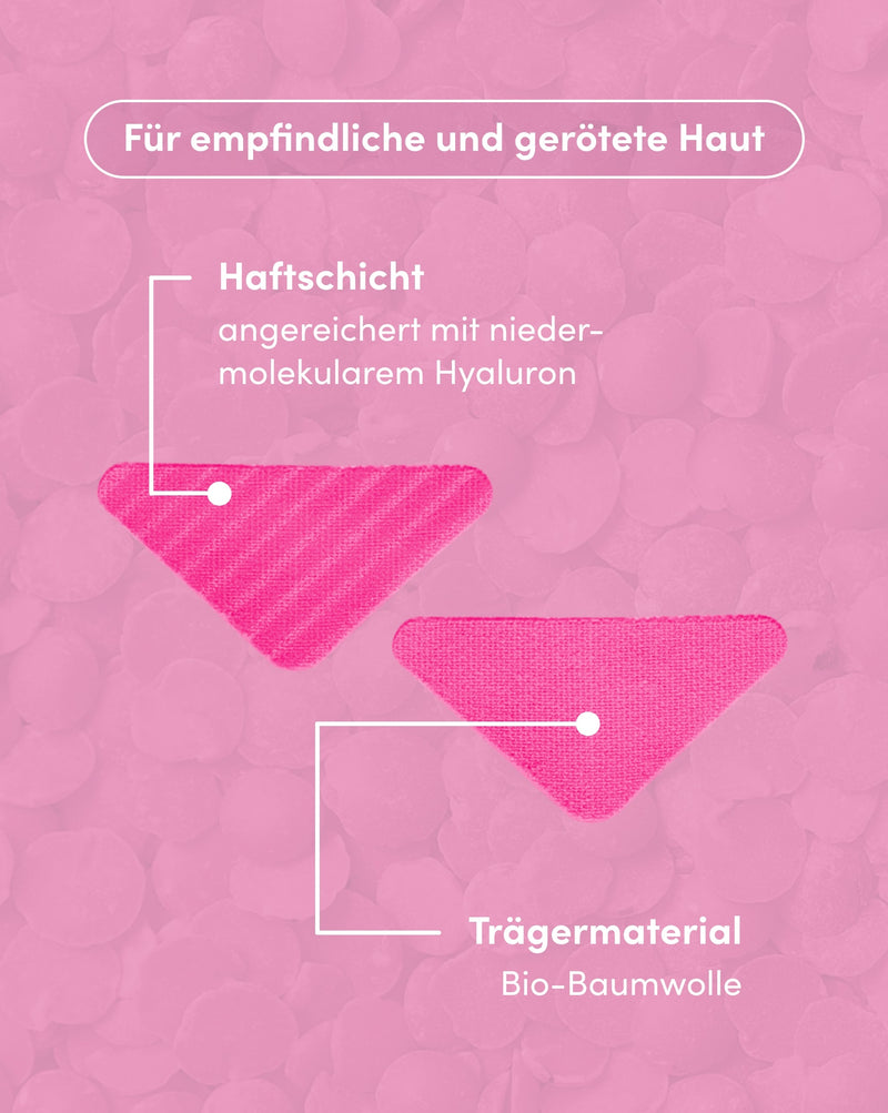 Anger lines patches with panthenol