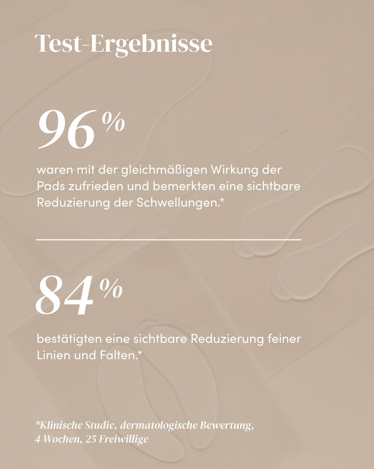 Wirksamkeit von Vitamin C Silikon-Augenpads anhand von Test-Ergebnissen einer klinischen Studie