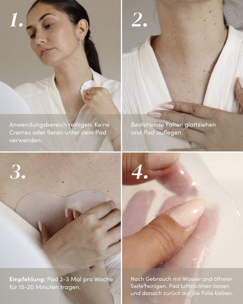 Décolleté Pad with vitamin C